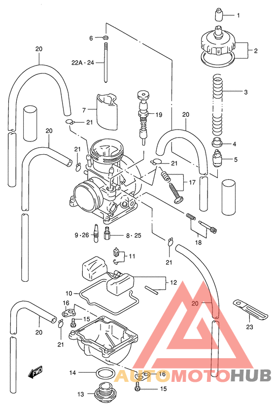 Carburetor assy