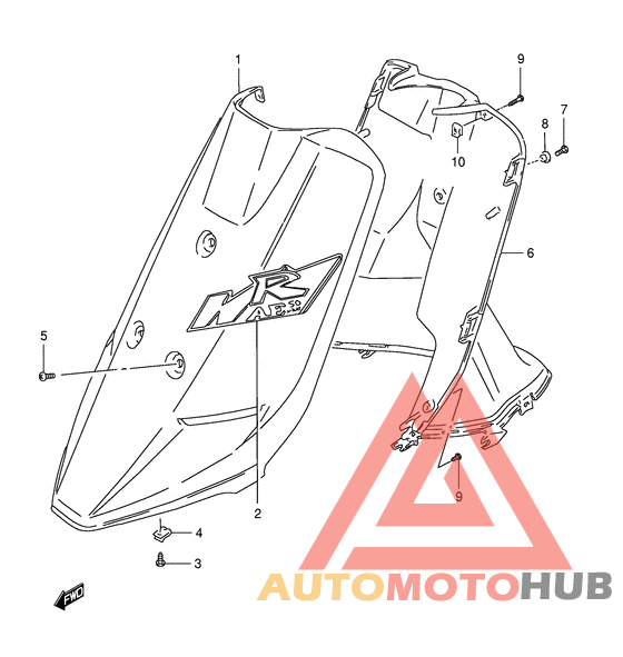 Щиток облицовочный