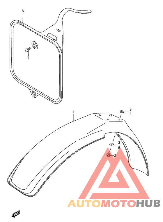 Переднее крыло