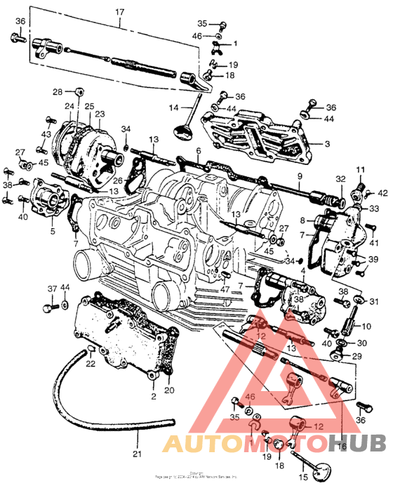 Cylinder head cover + side cover