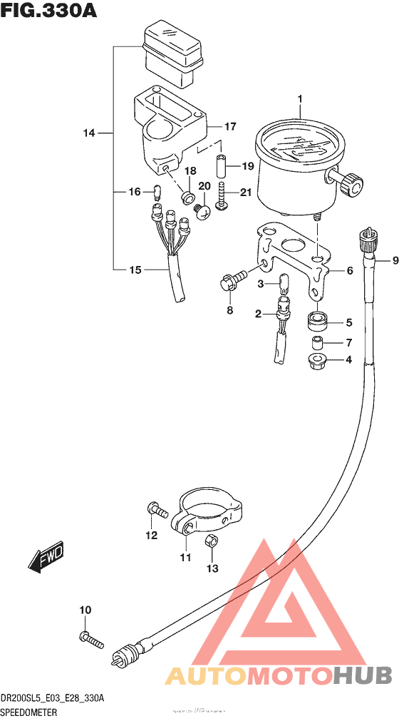 Speedometer (Dr200Sl5 E03)