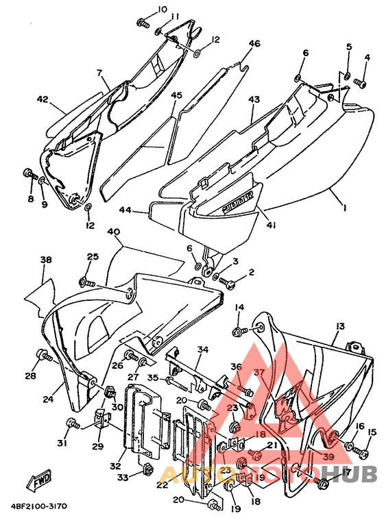 Side cover / oil tank