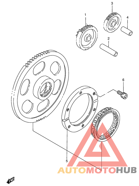 Муфта стартера
