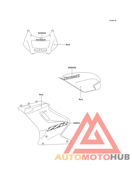 Decals(red)(ex250-h15)