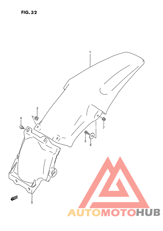 Заднее крыло