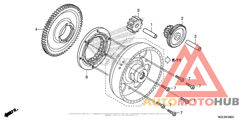 Муфта стартера