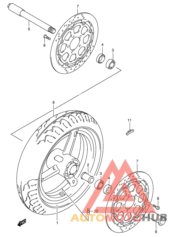 Transom + tube