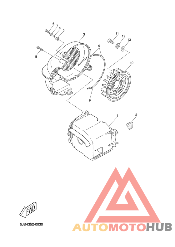 Air shroud. fan