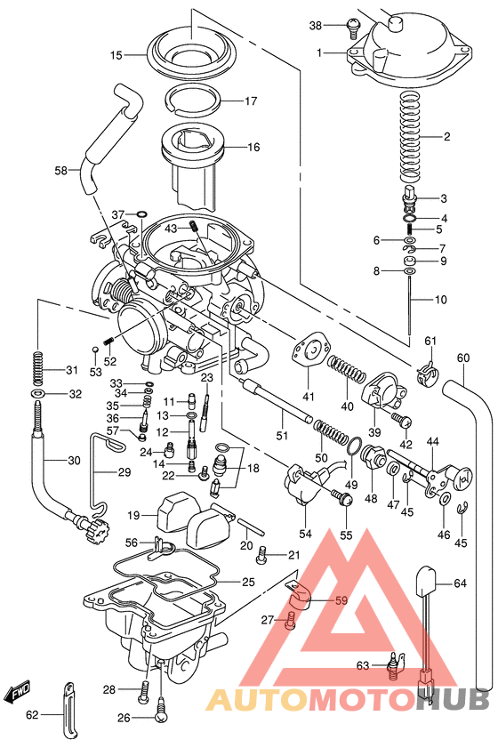 Carburetor assy