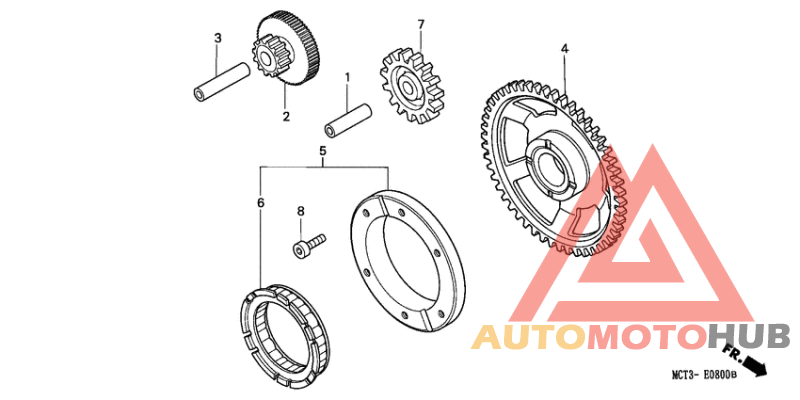Муфта стартера
