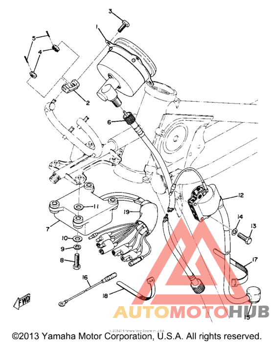 Tachometer-electrical