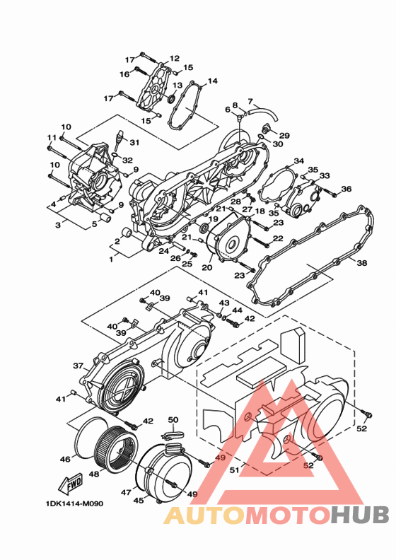 Картер двигателя