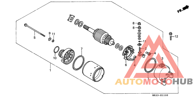 Стартерный мотор