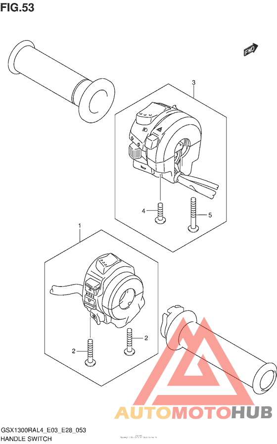 Handle Switch (Gsx1300Ral4 E03)