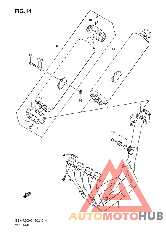 Muffler comp