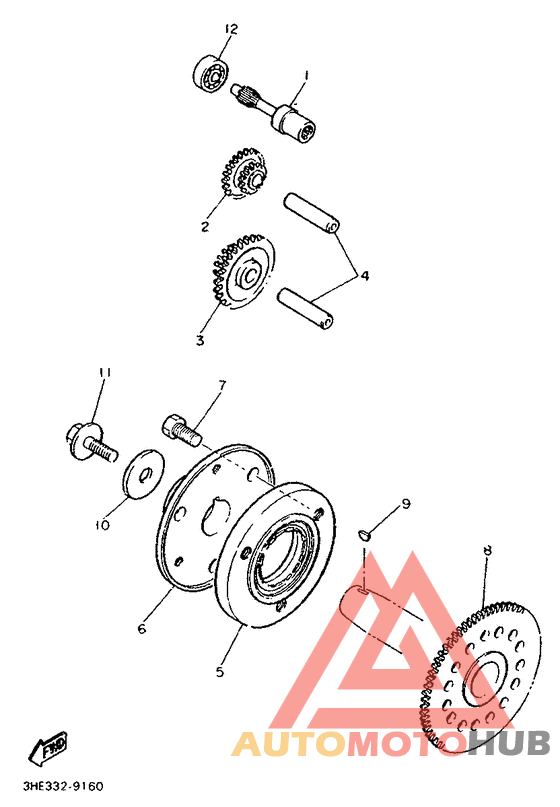 Муфта стартера