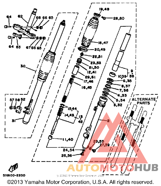 Передняя вилка