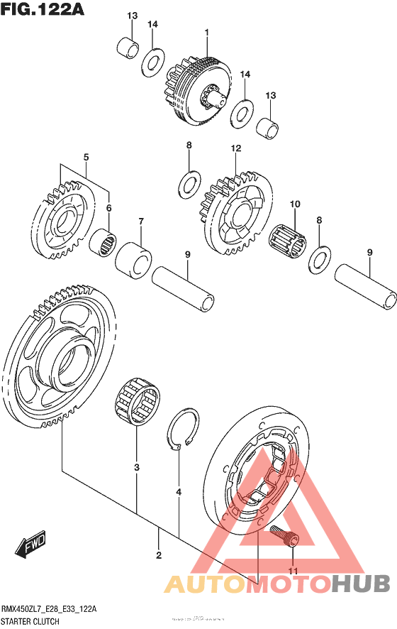 Муфта стартера