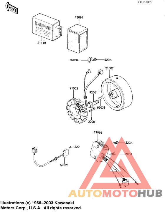Ignition/generator/regulator
