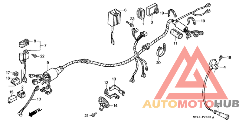 Harness wire