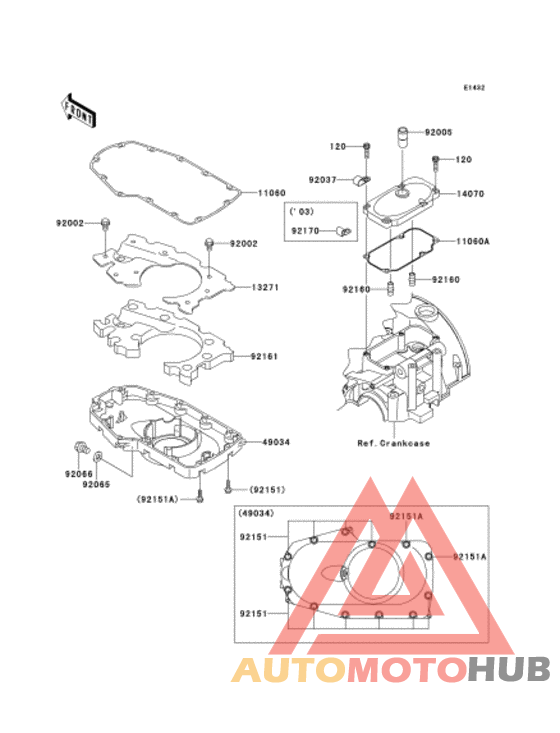 Поддон картера
