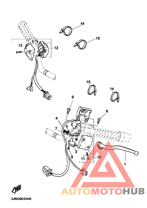 Interruptor  manillar&palanc