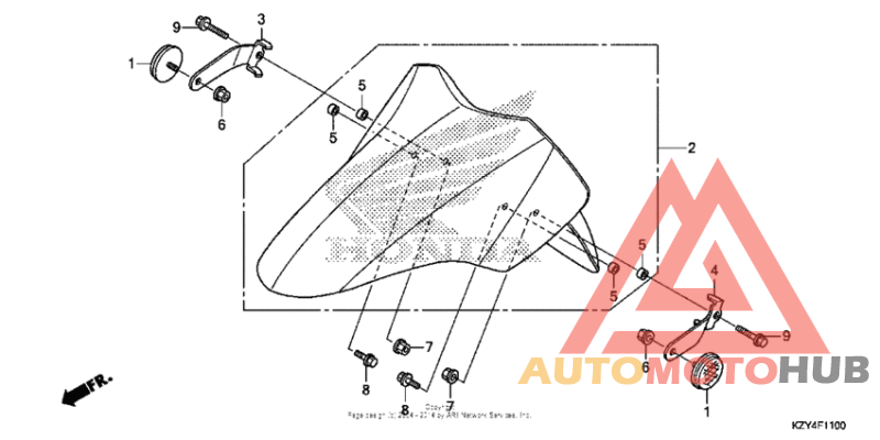 Переднее крыло
