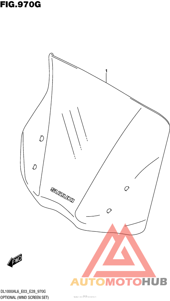 Optional (Wind Screen Set)