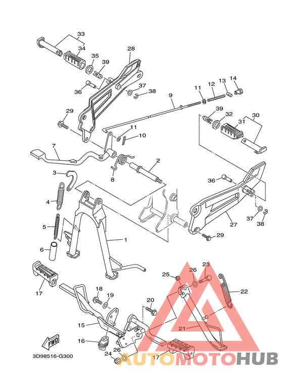 Stand & footrest