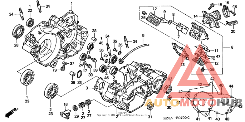 Crankcase ('02)