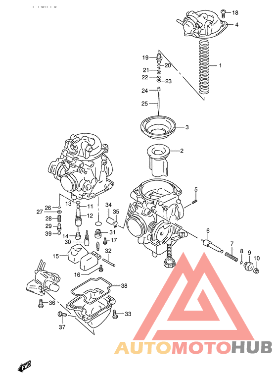 Carburetor assy