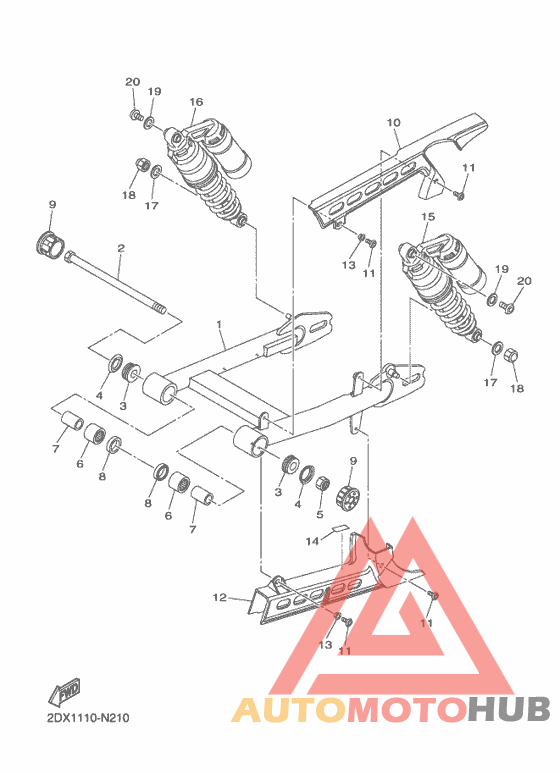 Rear arm & suspension
