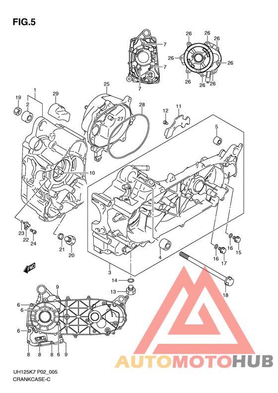 Картер двигателя