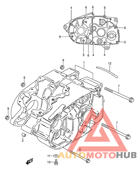 Картер двигателя