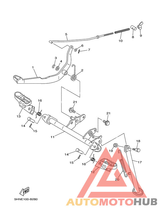 Stand & footrest