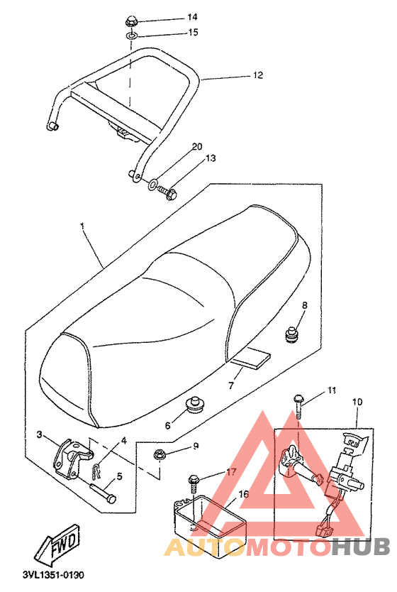 Seat. carrier