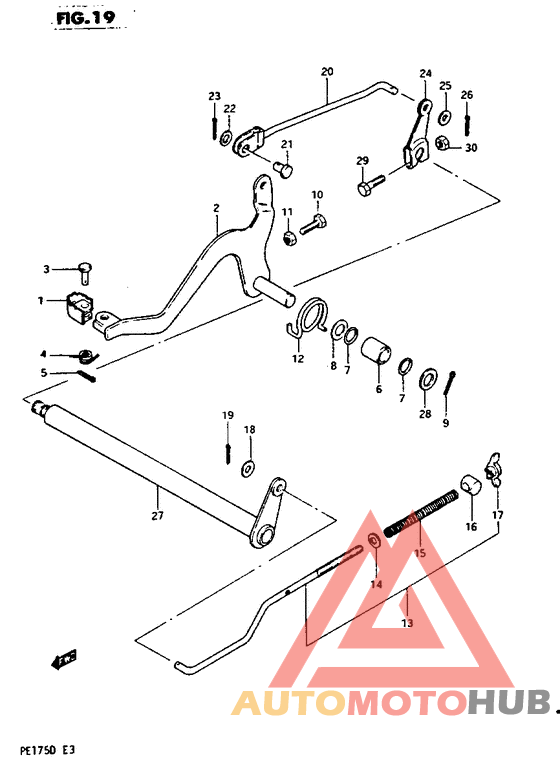 Передний суппорт