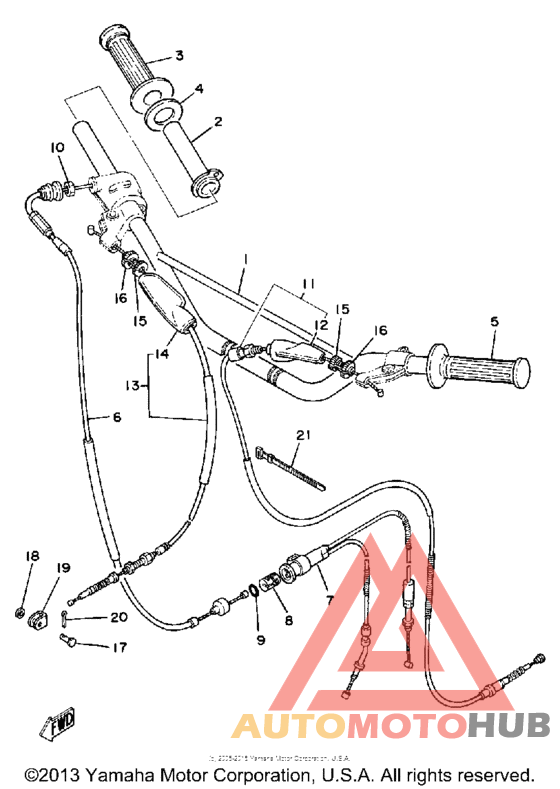 Руль -тросы