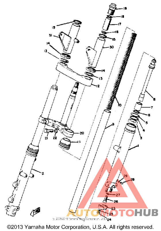 Передняя вилка