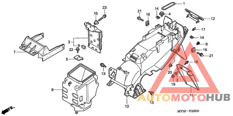 Заднее крыло