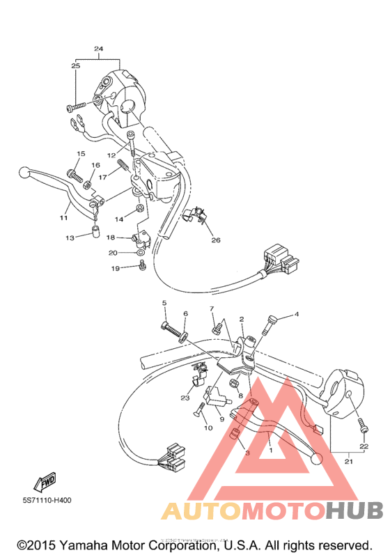 Рулевые переключатели