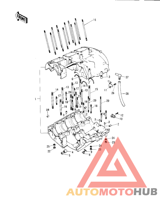 Картер двигателя