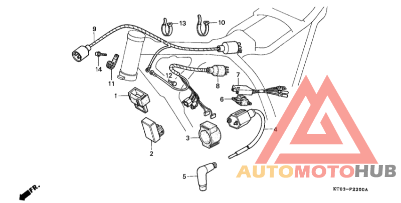 Wire harness/ ignition coil
