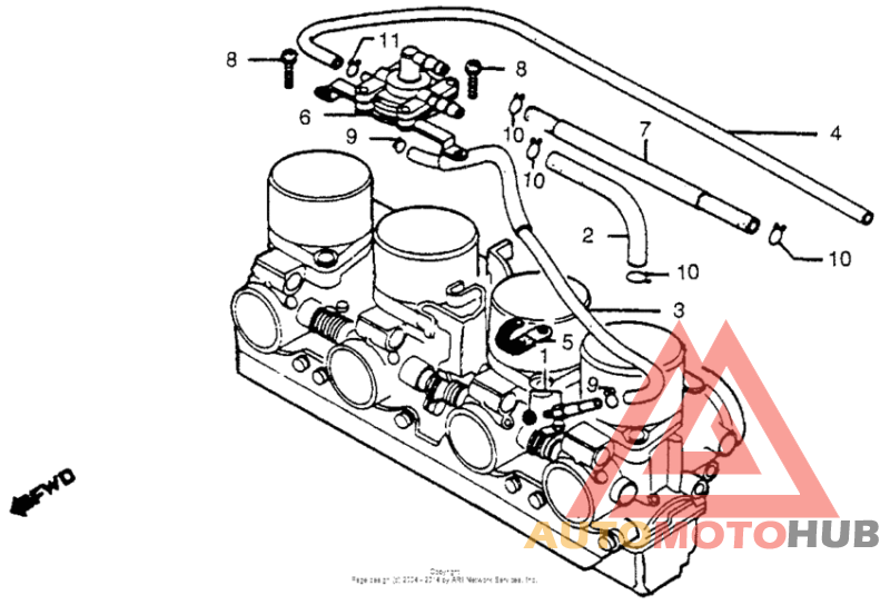 Automatic fuel valve