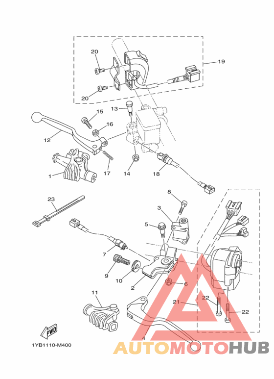 Interruptor  manillar&palanc