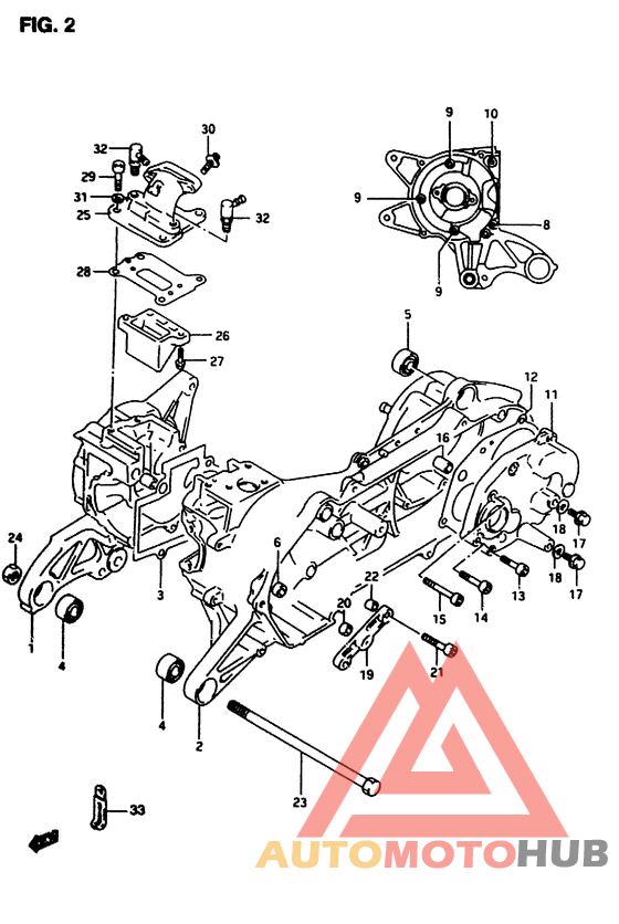 Картер двигателя