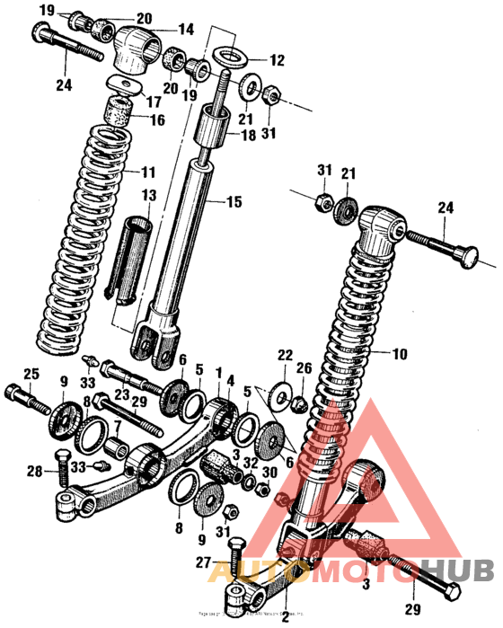 Передние аммортизаторы