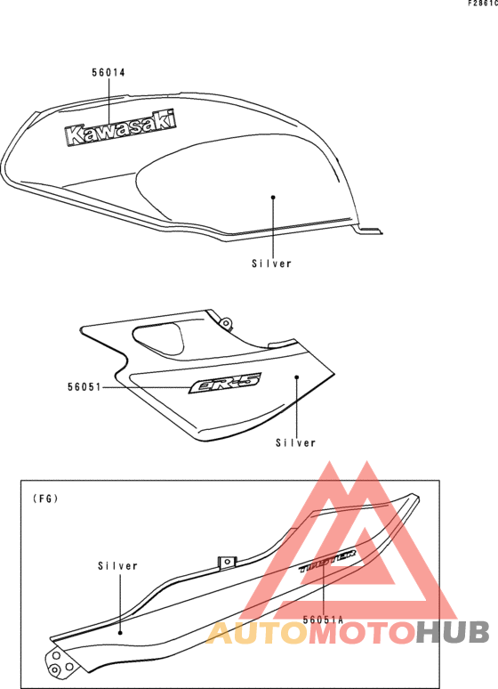 Decals(silver)(er500-b2)