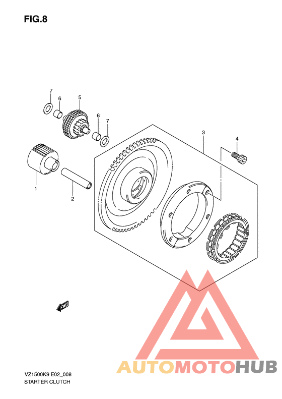Муфта стартера