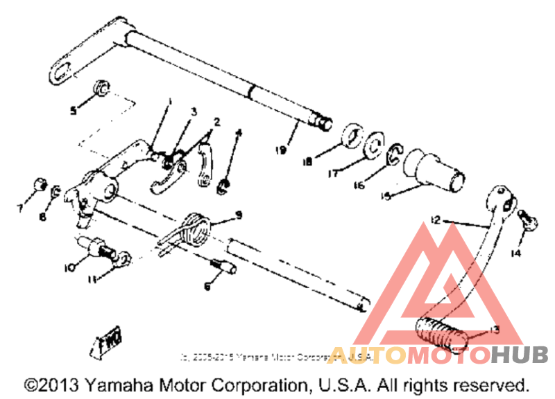 Вал переключения